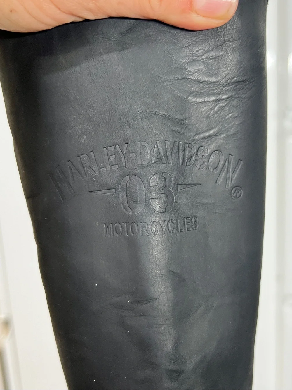 Harley-Davidson Bowden Men’s Size 12 Black Leather Harness Motorcycle Boots
